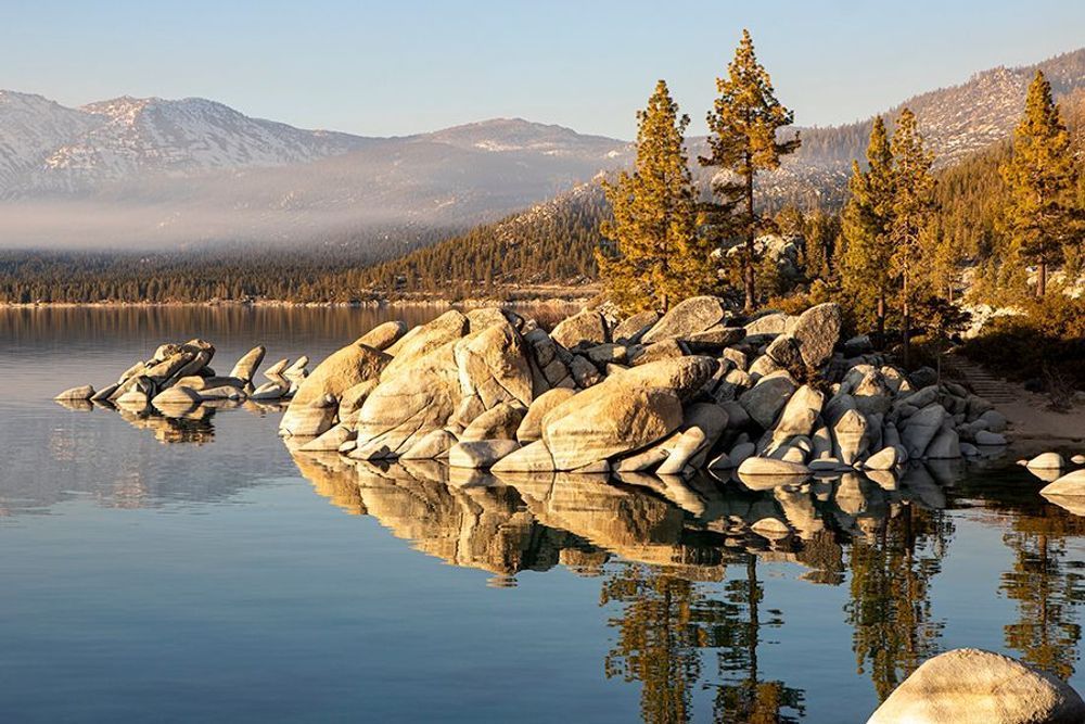 Golden Tahoe Morning